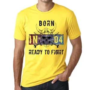 04, Ready to Fight, Men's T-shirt, Lemon, Birthday Gift 00391