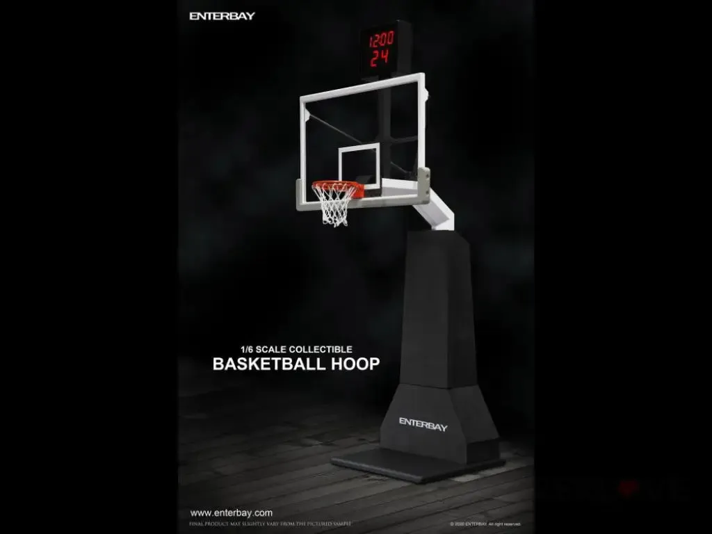 1/6 Scale Basketball Hoop With Shot Clock