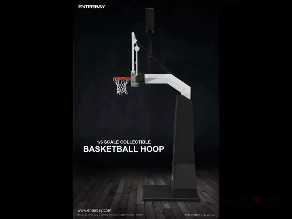 1/6 Scale Basketball Hoop With Shot Clock