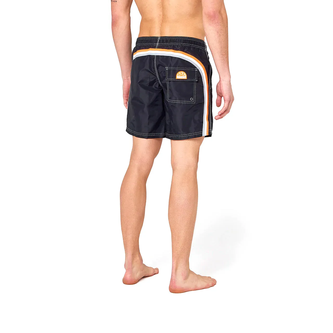 16" Elastic Waistband Swim Trunk