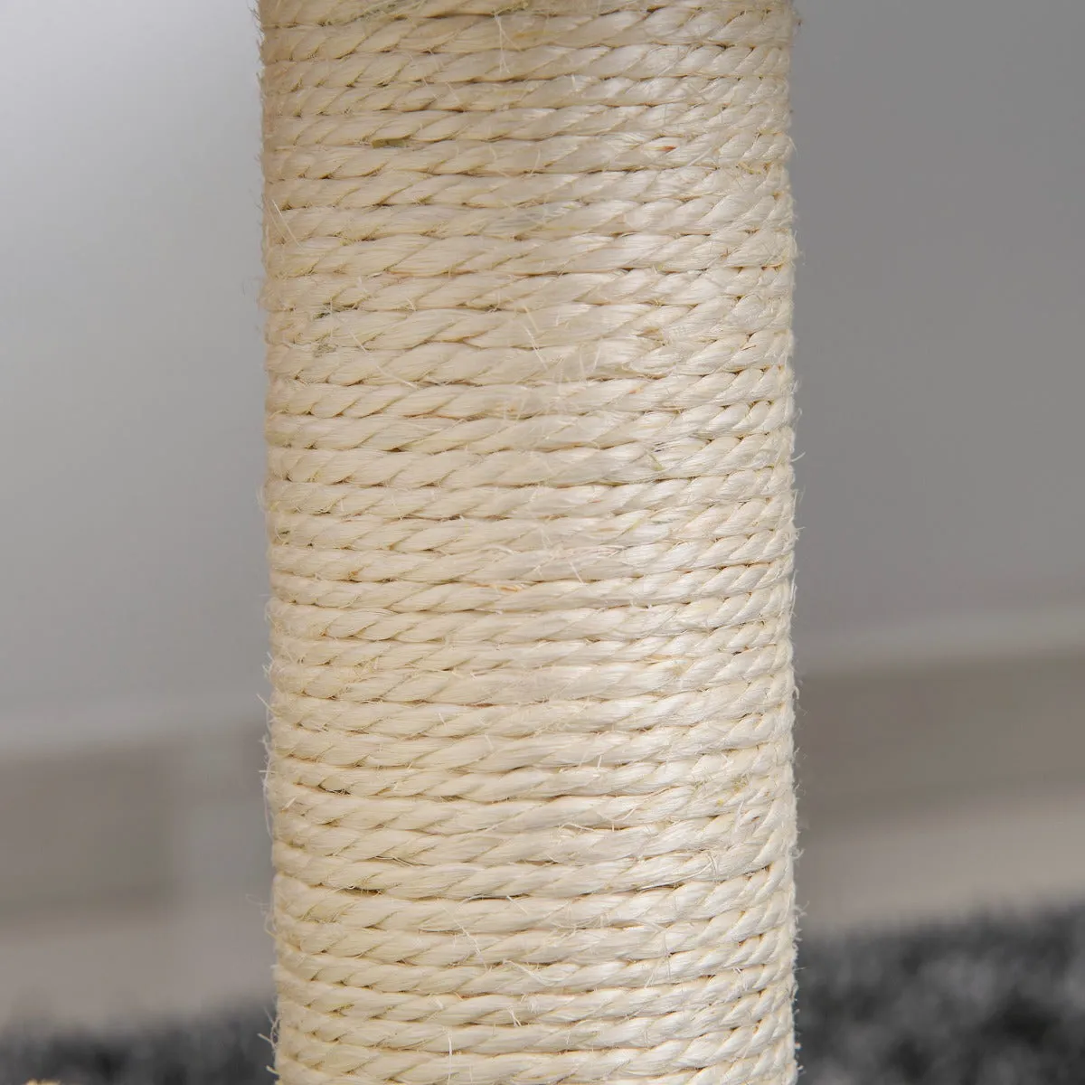 17" Cat Tree Scratching Post - Beige