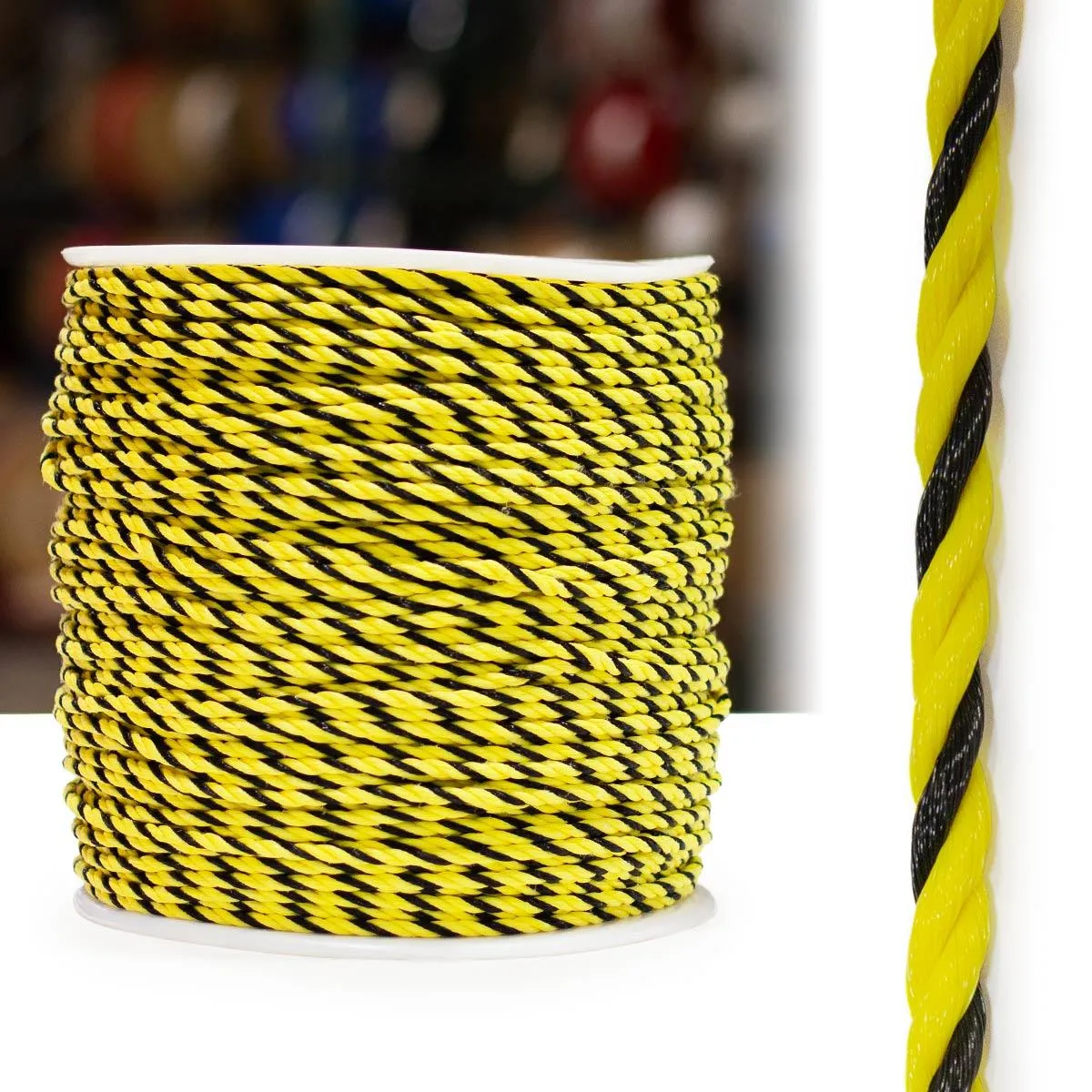 3-Strand Polypropylene - Yellow/Black