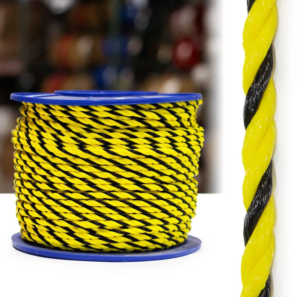 3-Strand Polypropylene - Yellow/Black