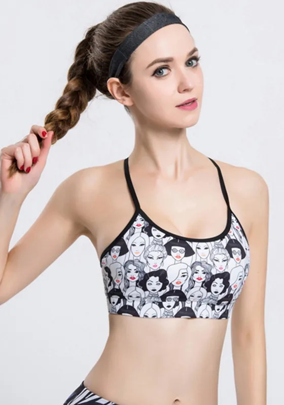 3D Prrint Spaghetti Strap Bra