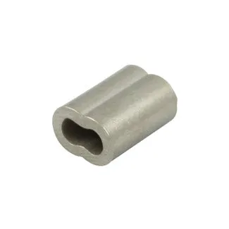 3mm Ferrules : Nickel Plated Copper (creased)