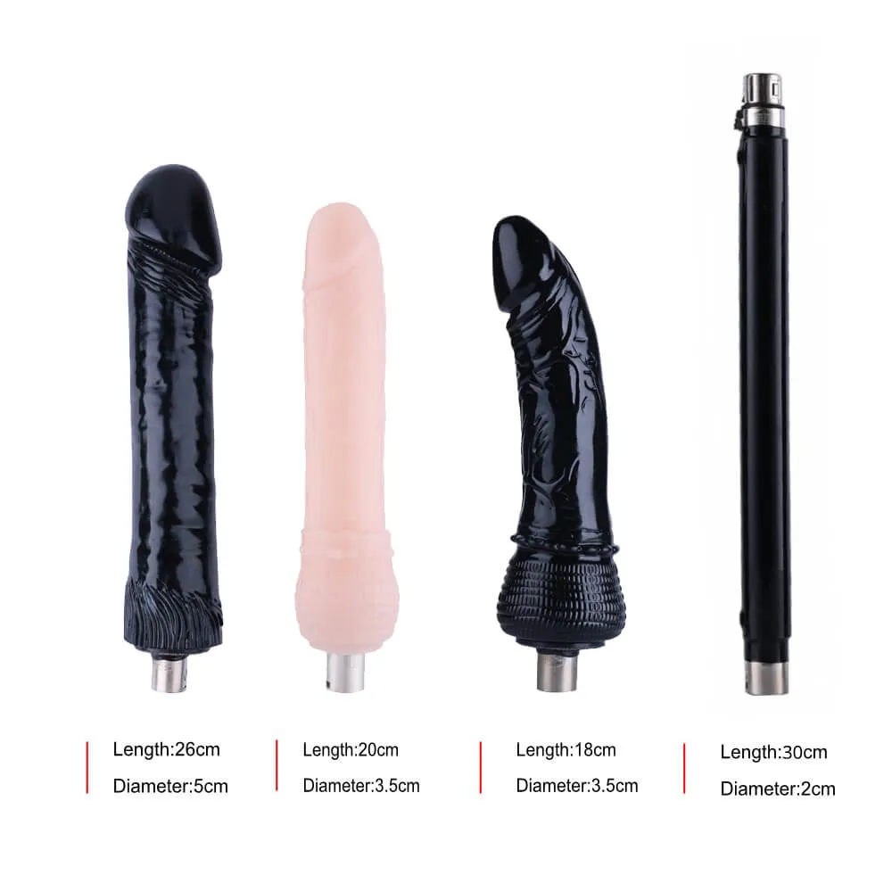 3XLR Connector Sex Machines With 3 Dildo