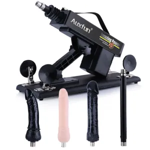 3XLR Connector Sex Machines With 3 Dildo