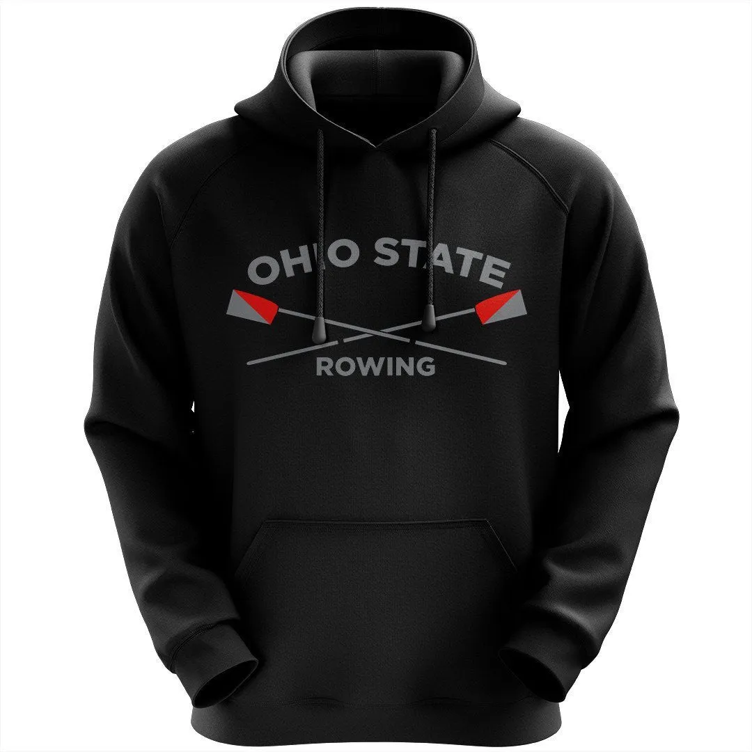 50/50 Hooded Ohio State Rowing Pullover Sweatshirt