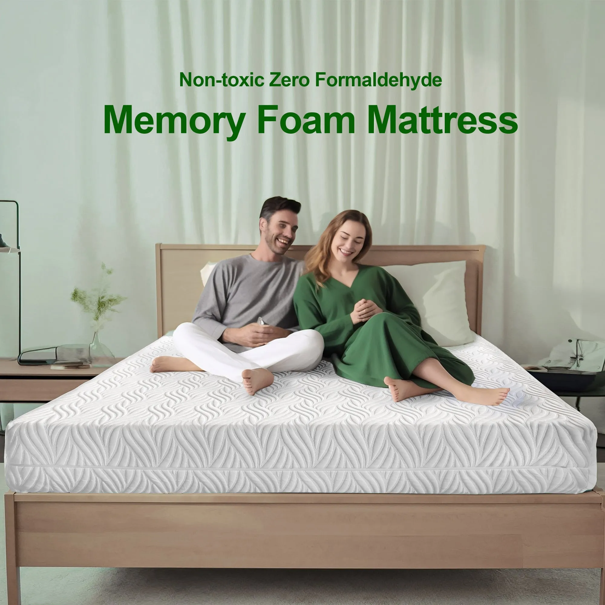 8 Inch Memory Foam Mattress,Full Foam Mattress with CertiPUR-US Certified