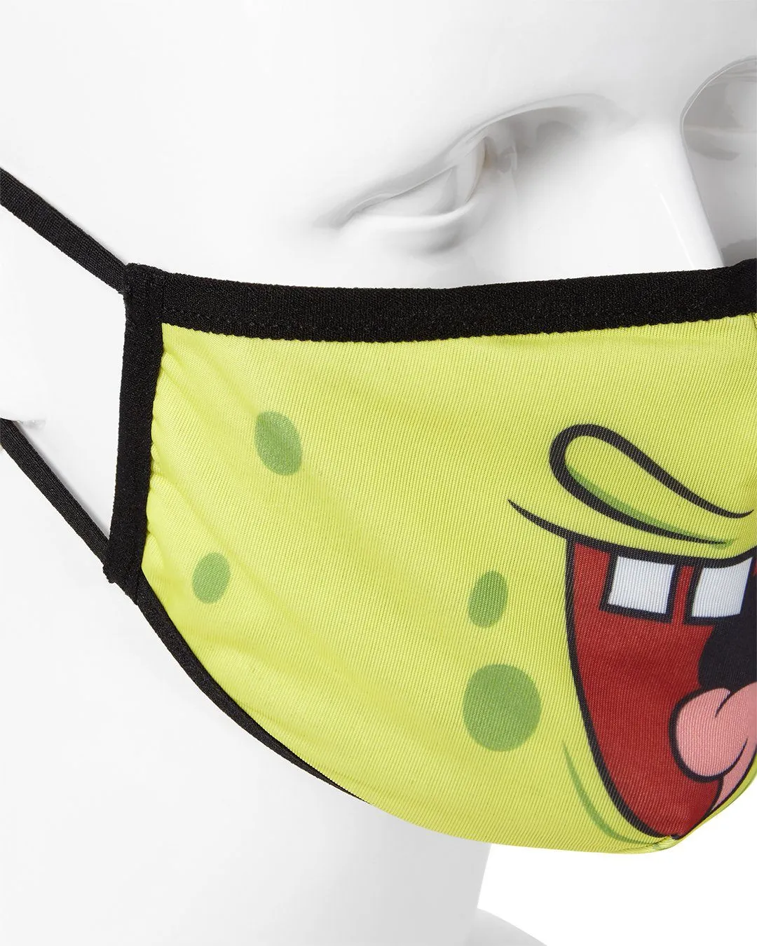 ADULT SPONGEBOB SMILE FORM FITTING FACE-COVERING