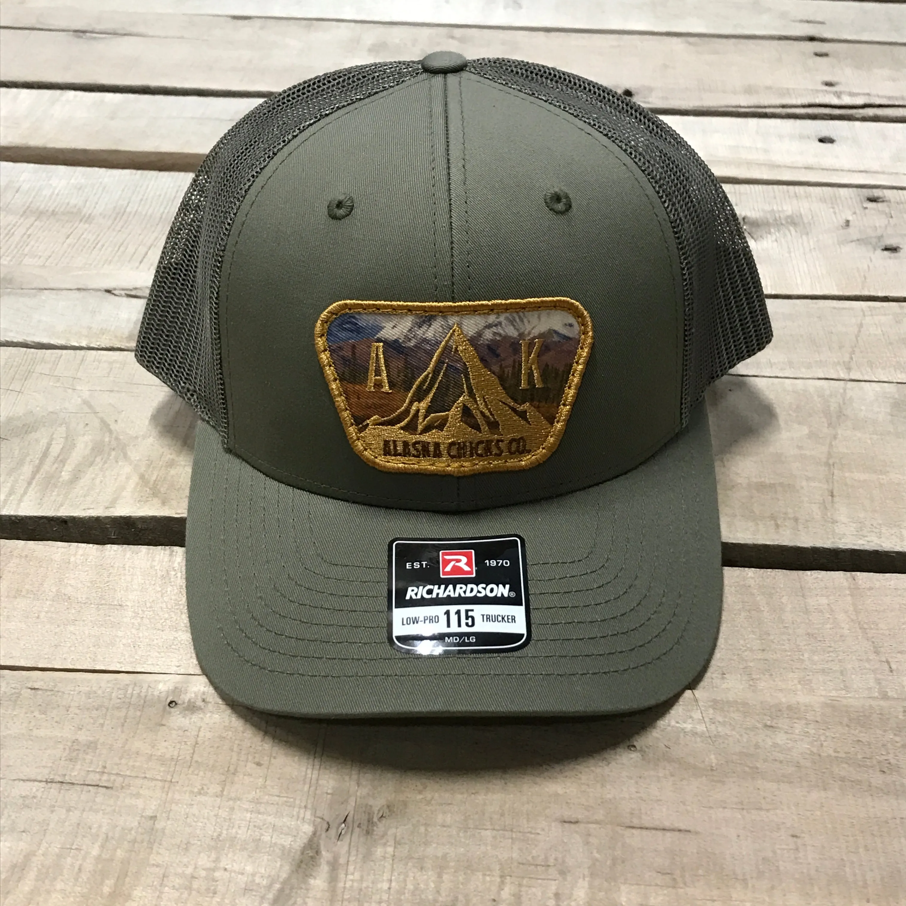 AK Patch Trucker Hat