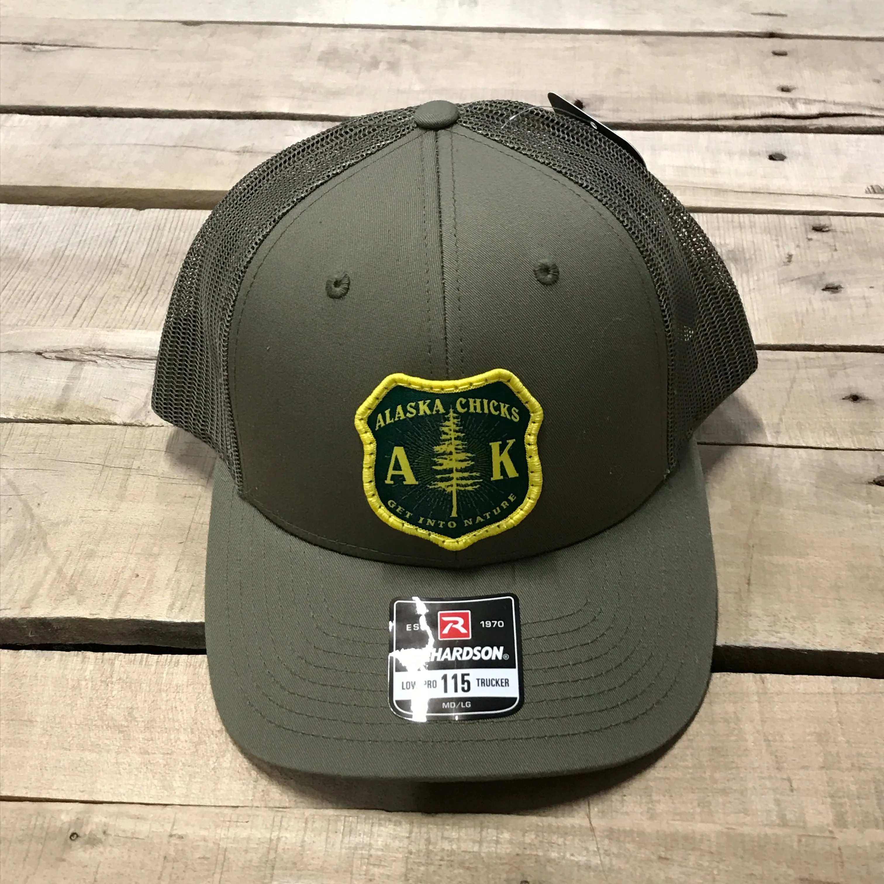 AK Patch Trucker Hat