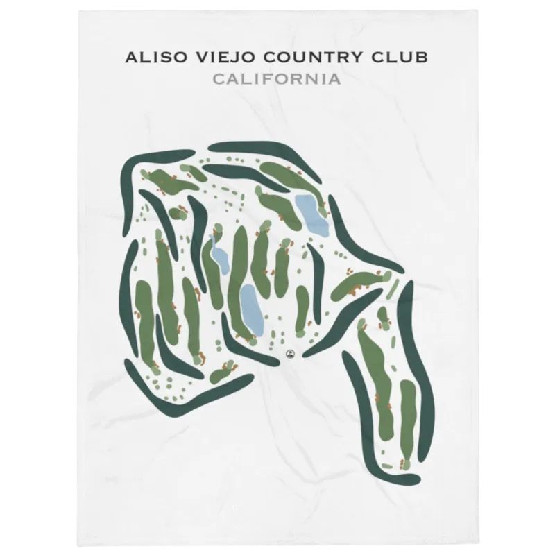 Aliso Viejo Country Club, California - Printed Golf Course