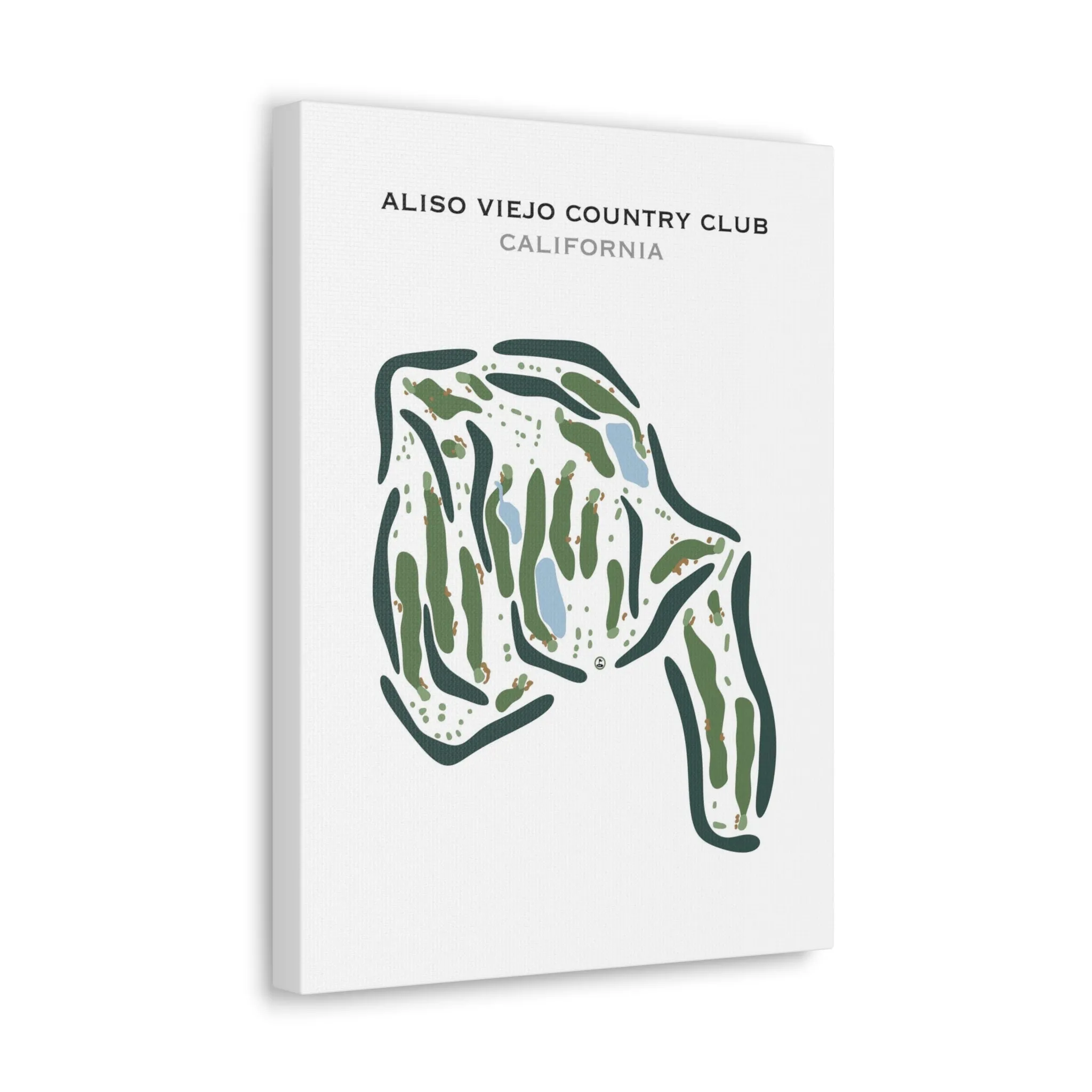 Aliso Viejo Country Club, California - Printed Golf Course