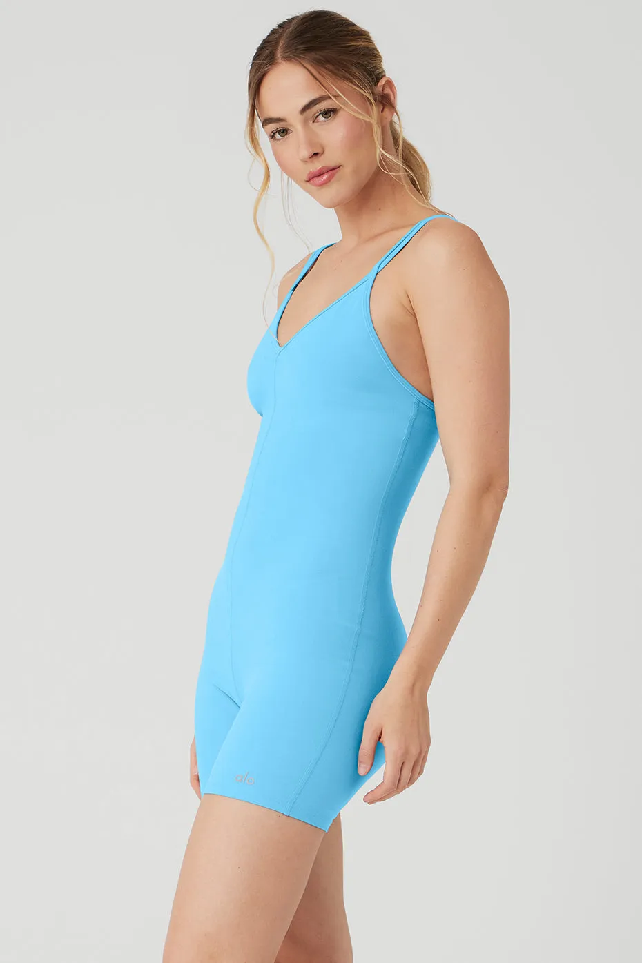 Alosoft Suns Out Onesie - Azure Blue