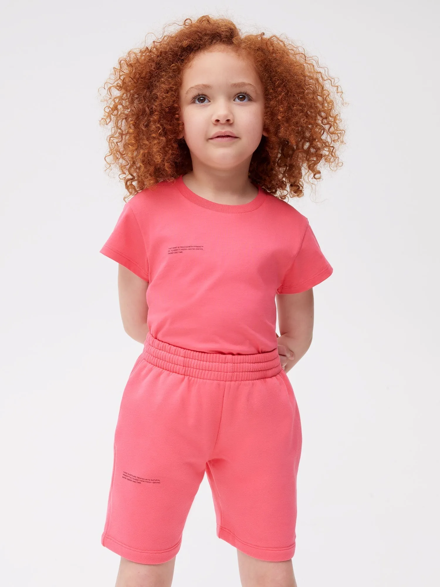 Archive Kids' 365 Midweight Long Shorts—lotus pink