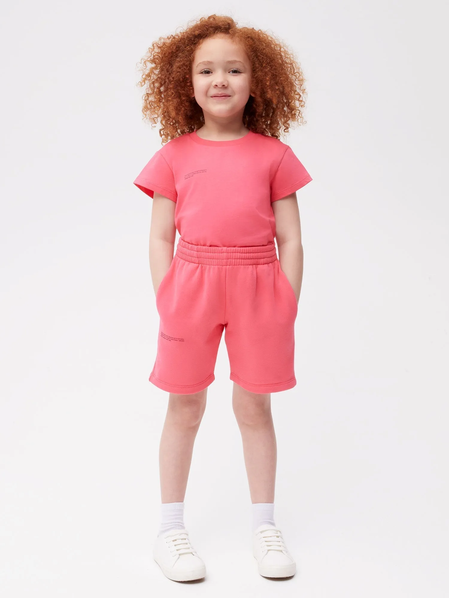 Archive Kids' 365 Midweight Long Shorts—lotus pink