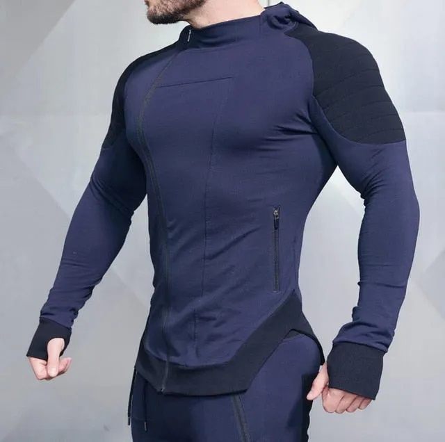 Autumn Newest Fitness Men Gyms Hoodie