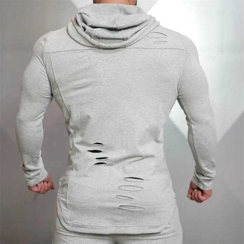 Autumn Newest Fitness Men Gyms Hoodie