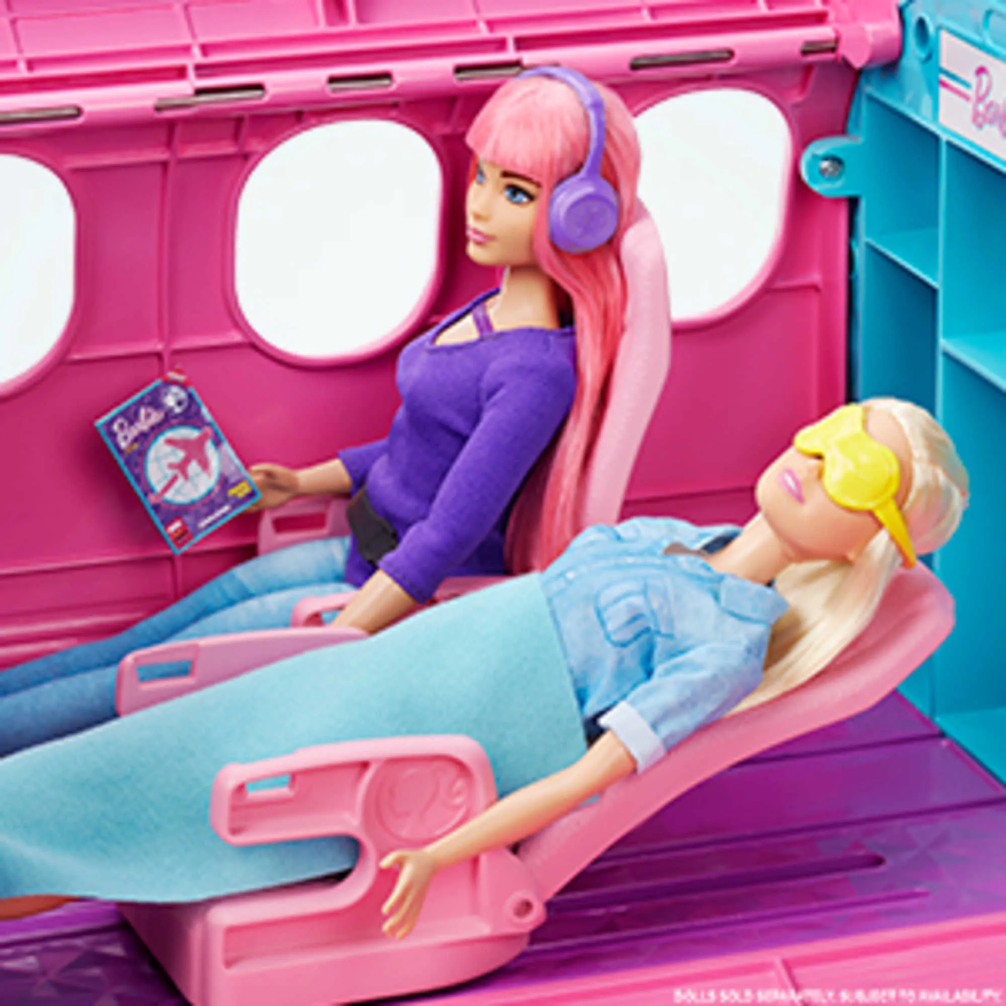 Barbie Dreamplane Airplane Playset With Puppy And Snack Cart, 15  Accessories