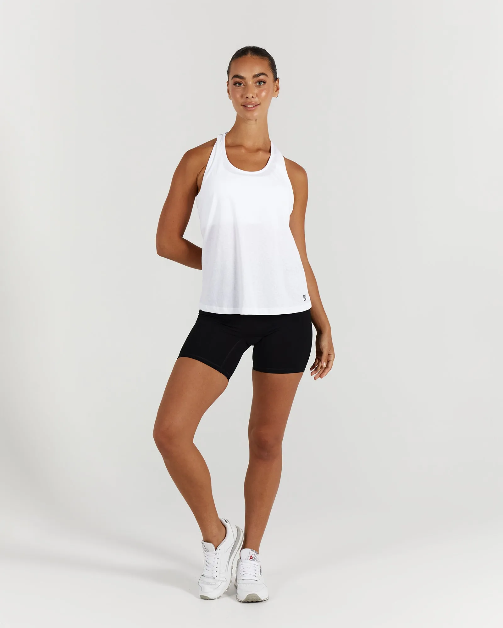 BASE RACER SINGLET - WHITE