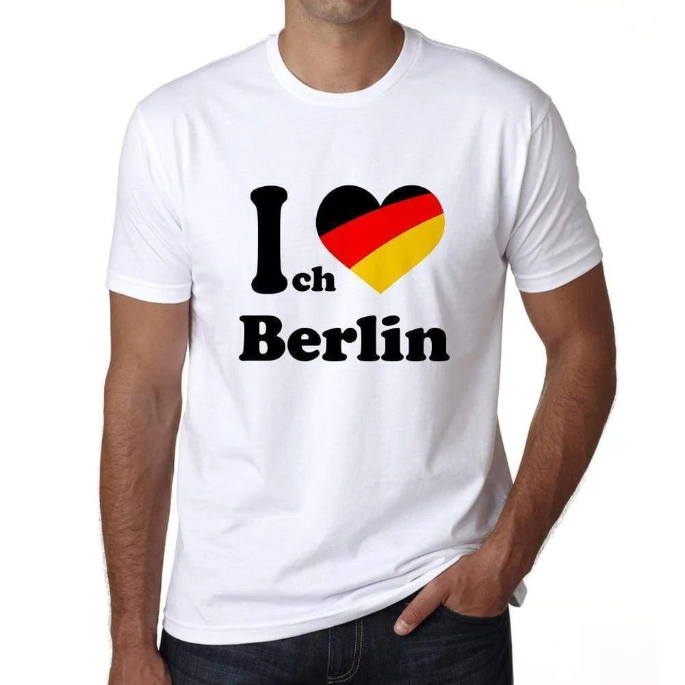 'Berlin, Men's Short Sleeve Round Neck T-shirt 00005