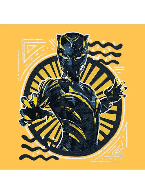 Black Panther: Pattern - Marvel Official T-shirt