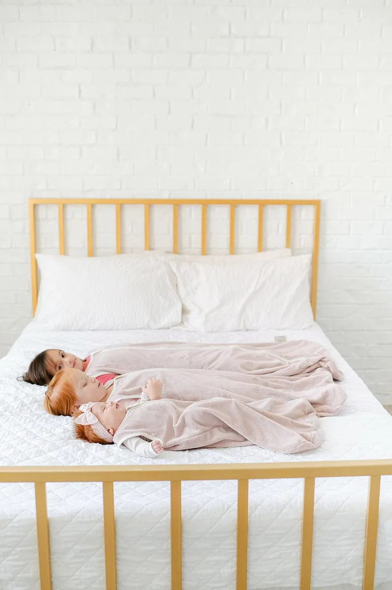 Blush Wearable Minky Blanket