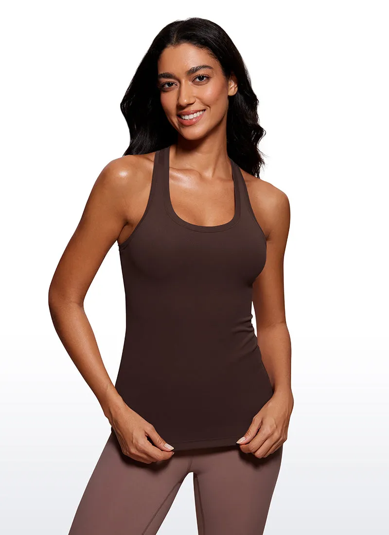 Butterluxe Hip-Length Tank Racerback