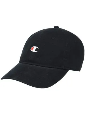 Champion Garment Washed Relaxed Hat Black H78458 003