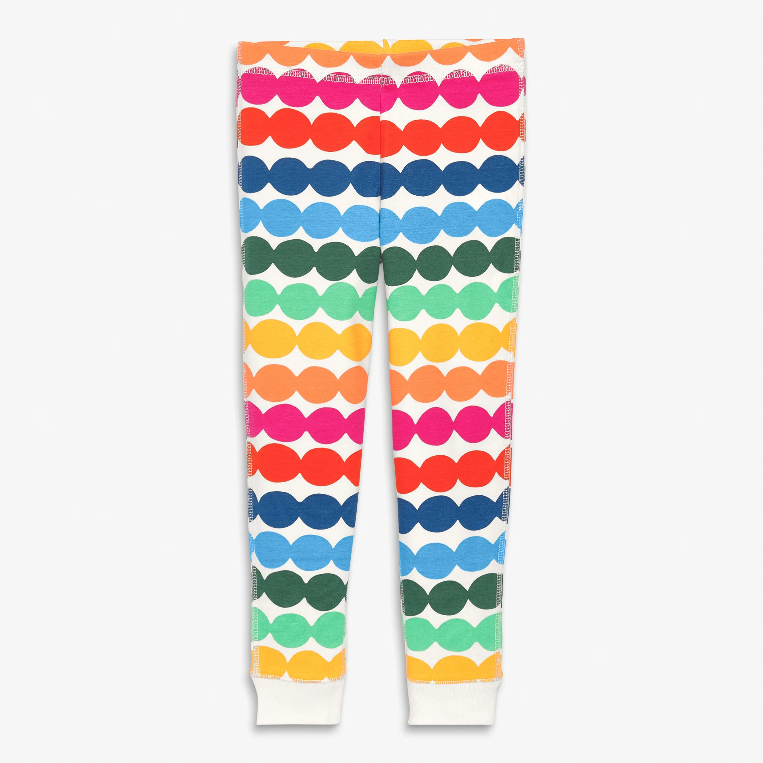 Clearance organic pj pant in cutout dot