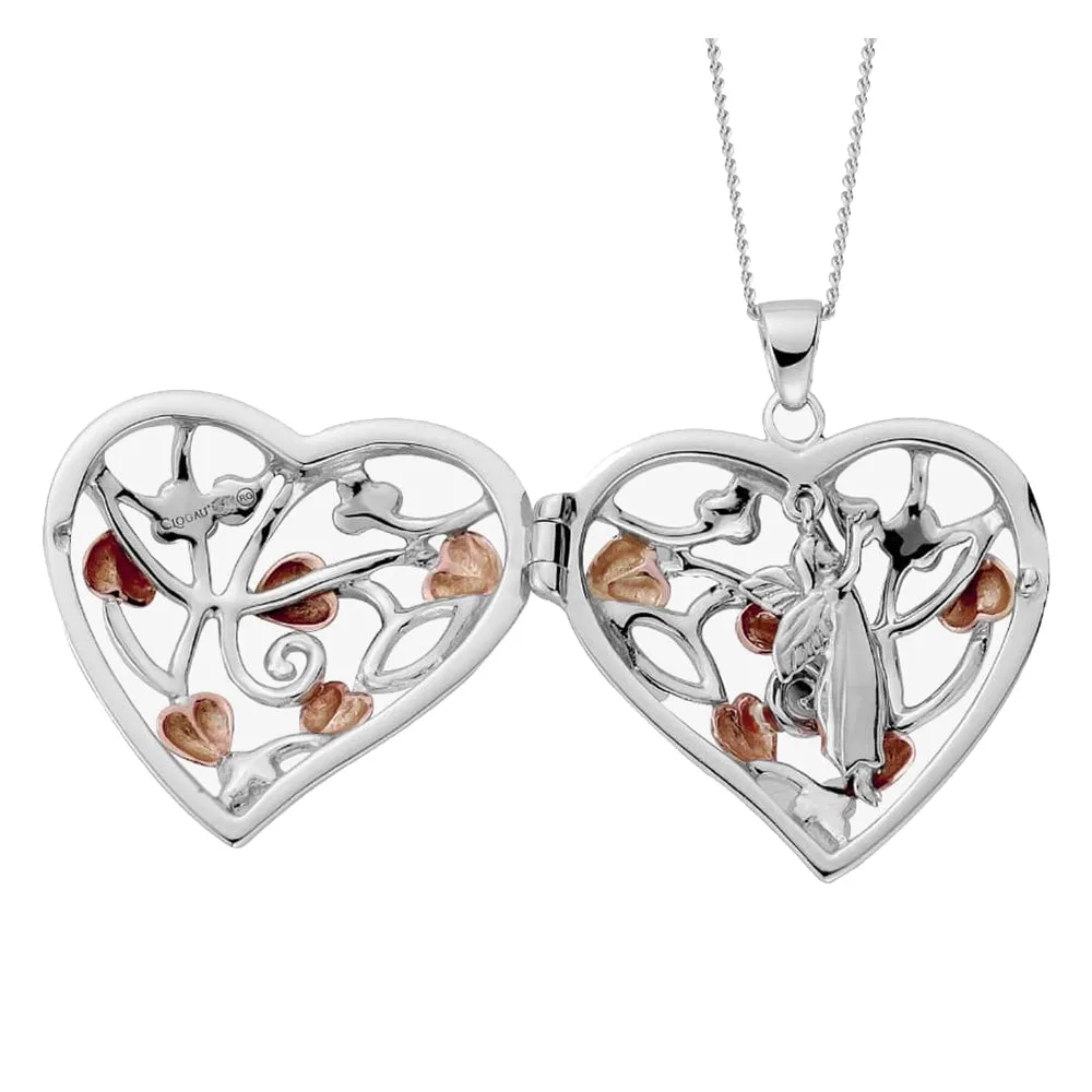 Clogau Fairy Silver Locket 3STFLP1