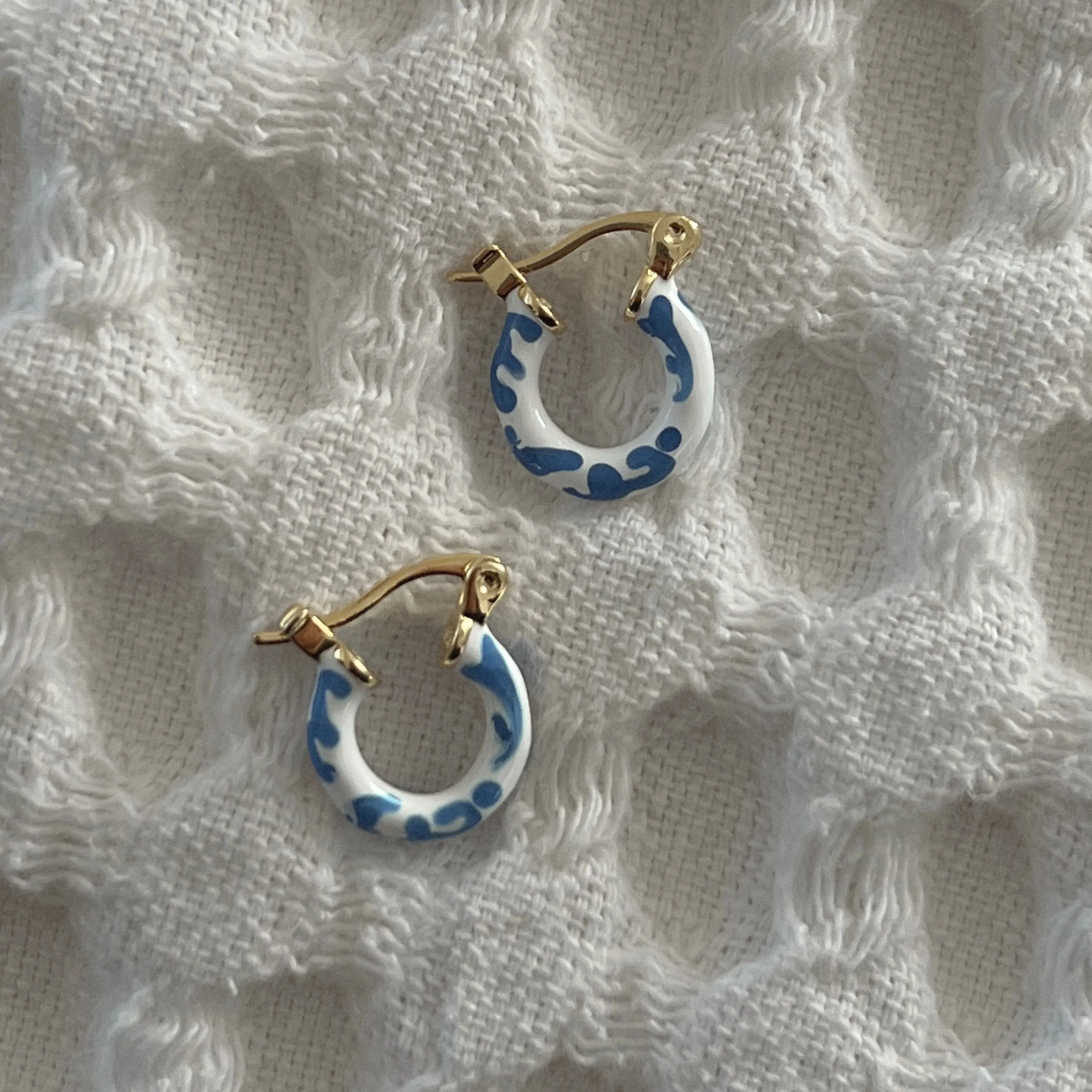 Coastal Hoop Earrings