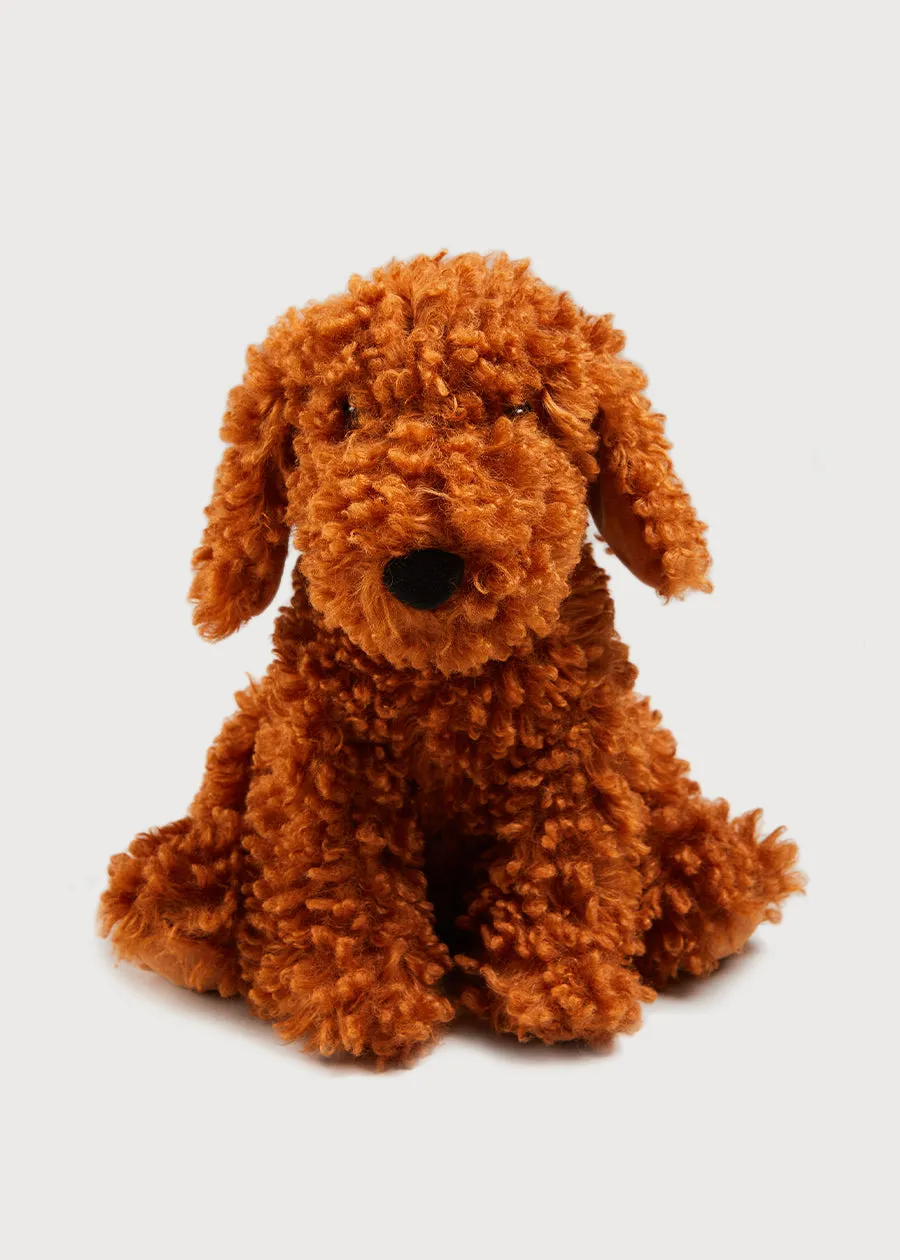 Cooper Doodle Dog Soft Toy in Brown