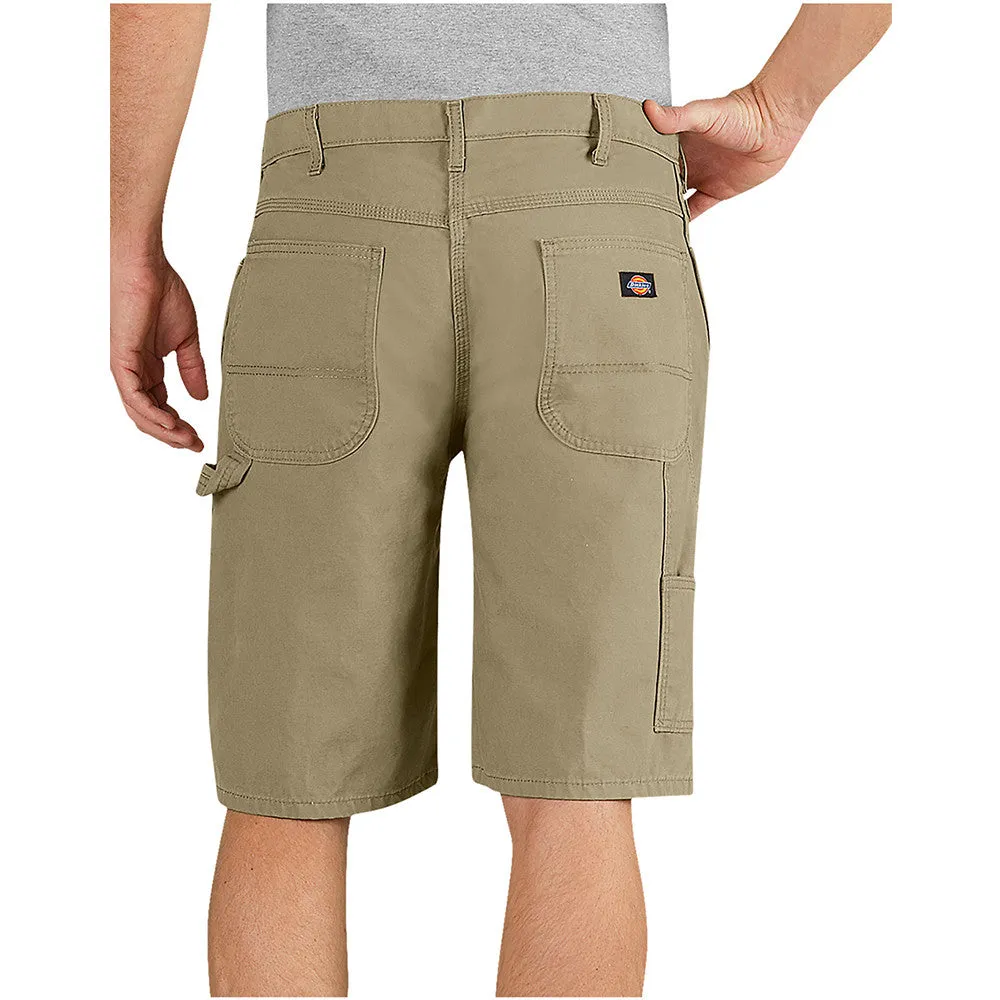 Dickies 11" Relaxed Fit Lightweight Duck Carpenter Work Short DX250 - Desert Sand