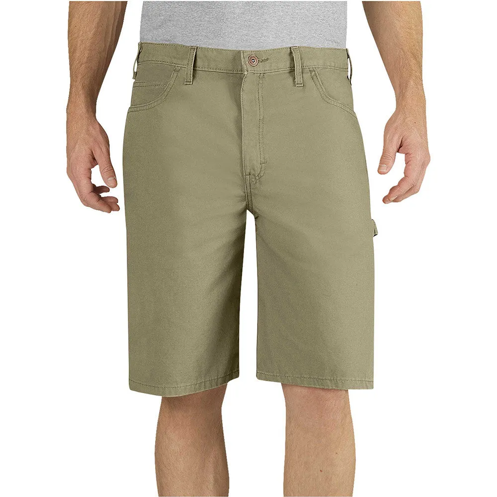 Dickies 11" Relaxed Fit Lightweight Duck Carpenter Work Short DX250 - Desert Sand