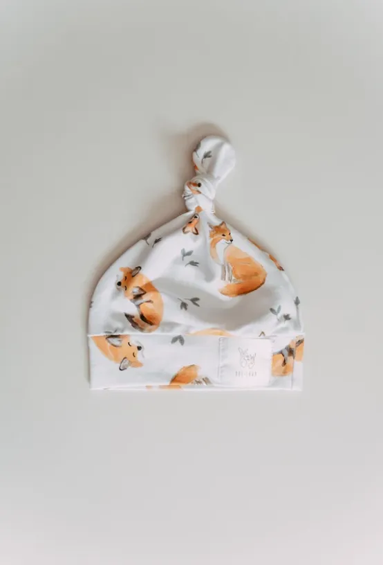 Doe Fawn Top Knot Hat - Ginger Fox