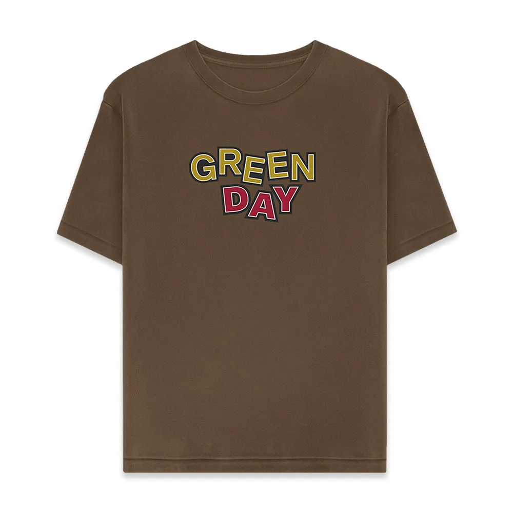 Dookie 30th Explosion Logo Brown T-Shirt