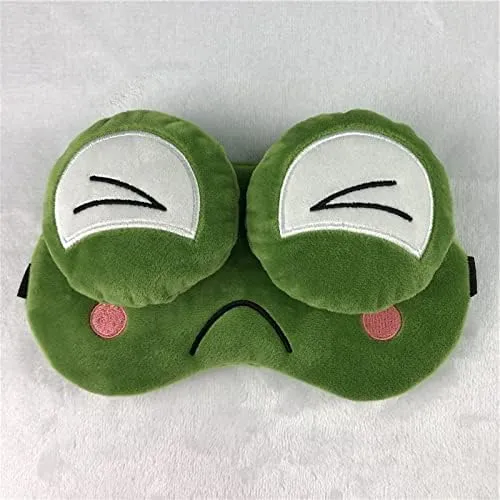 Frog Sleepy emoji Eye Mask.