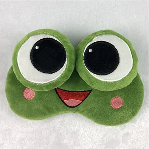 Frog Sleepy emoji Eye Mask.