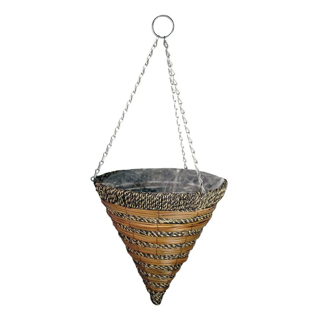 Gardman Sisal Rope & Fern Hanging Cone