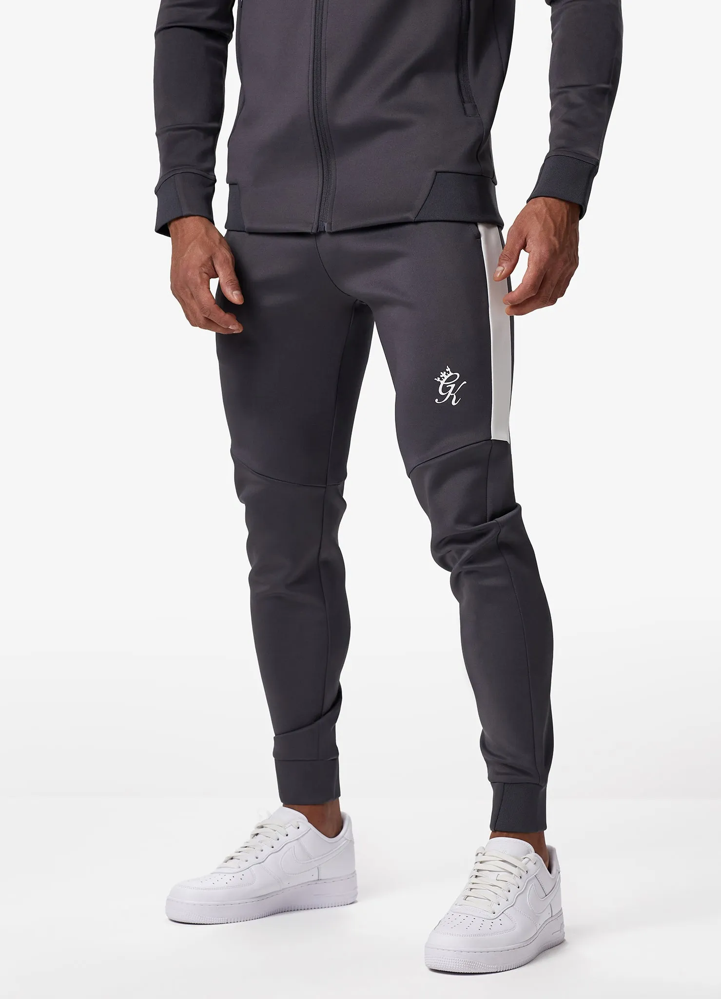 Gym King Core Plus Poly Tracksuit - Graphite