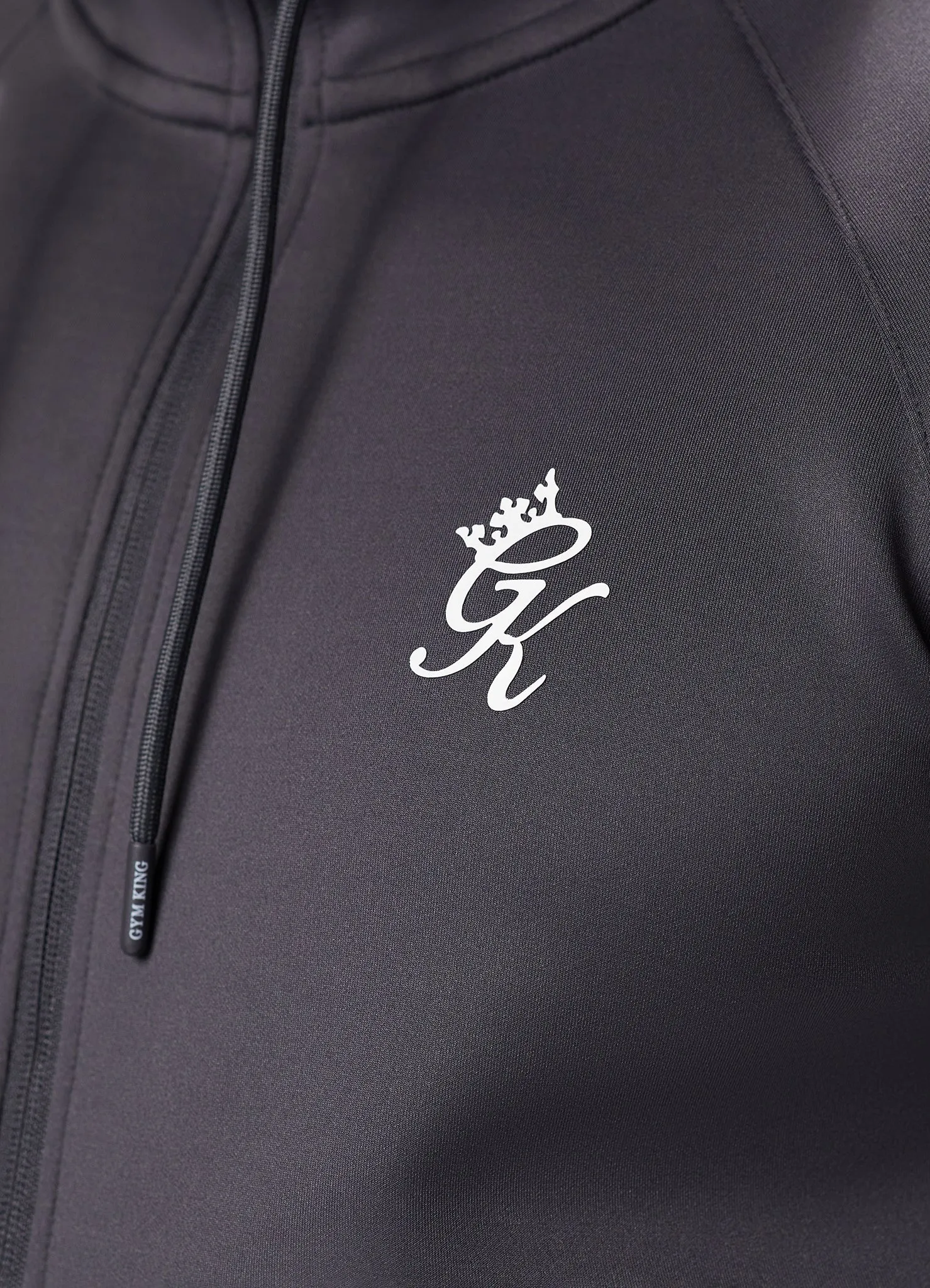 Gym King Core Plus Poly Tracksuit - Graphite