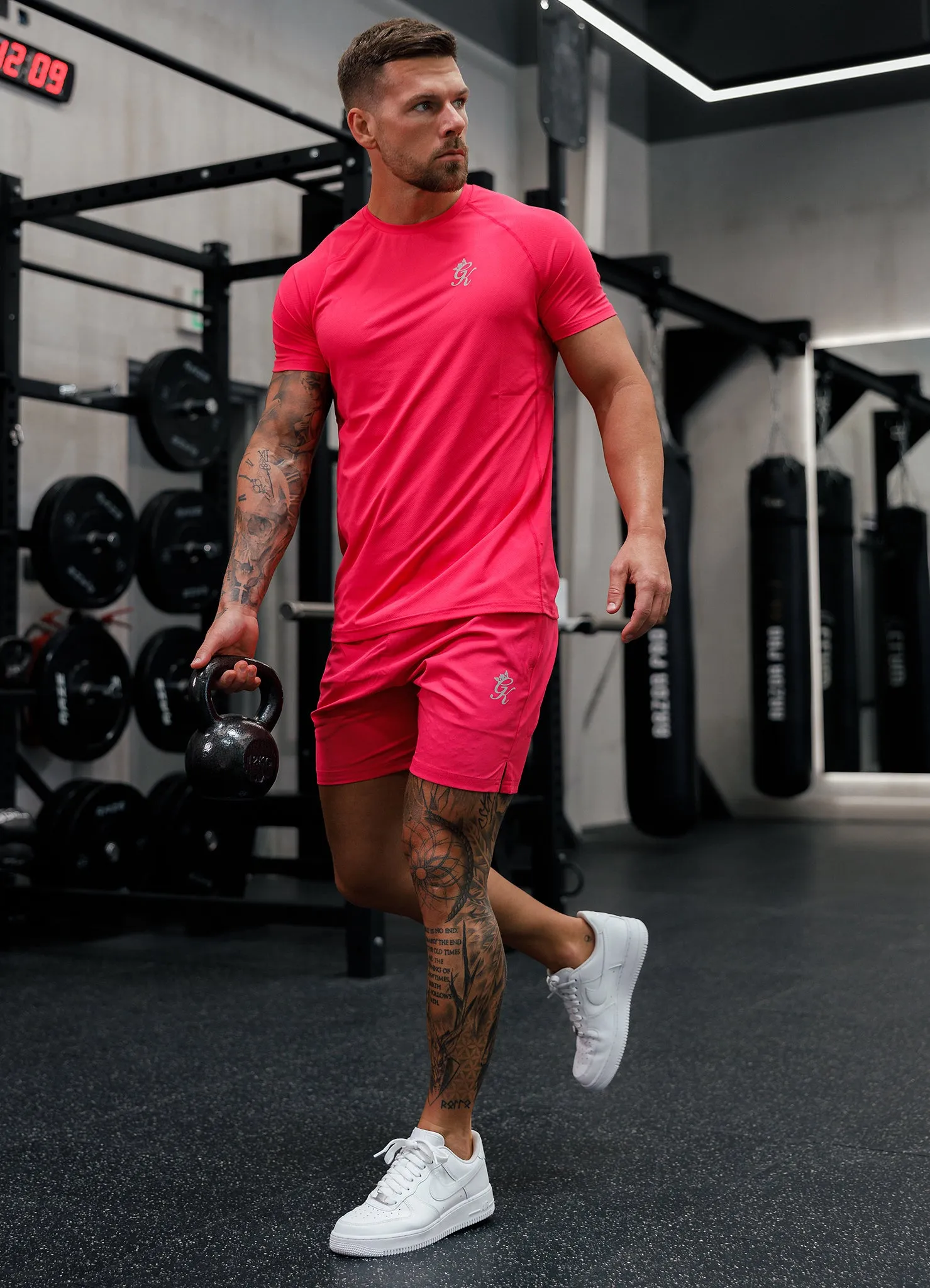 Gym King Energy Tee - Pink