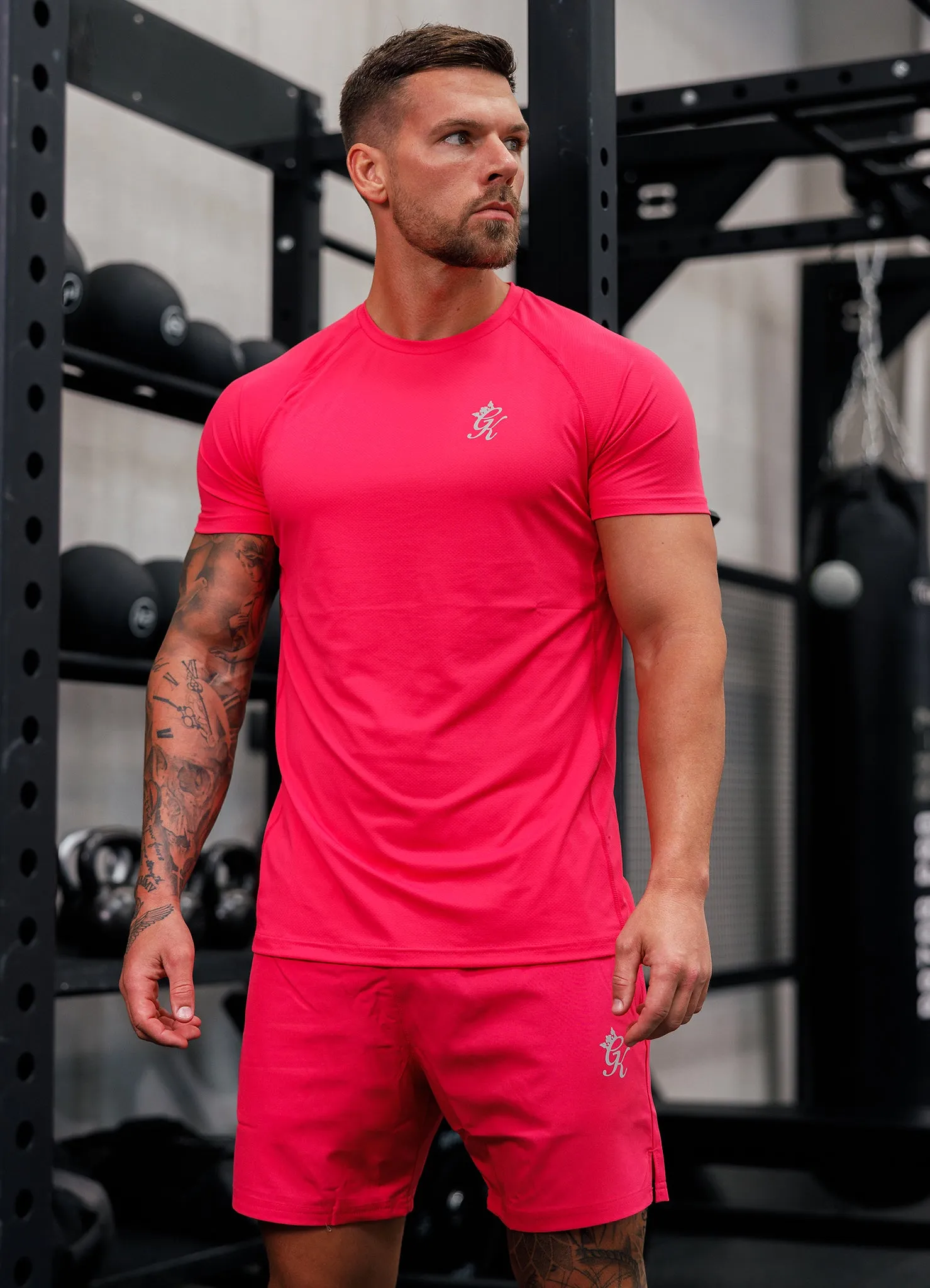 Gym King Energy Tee - Pink