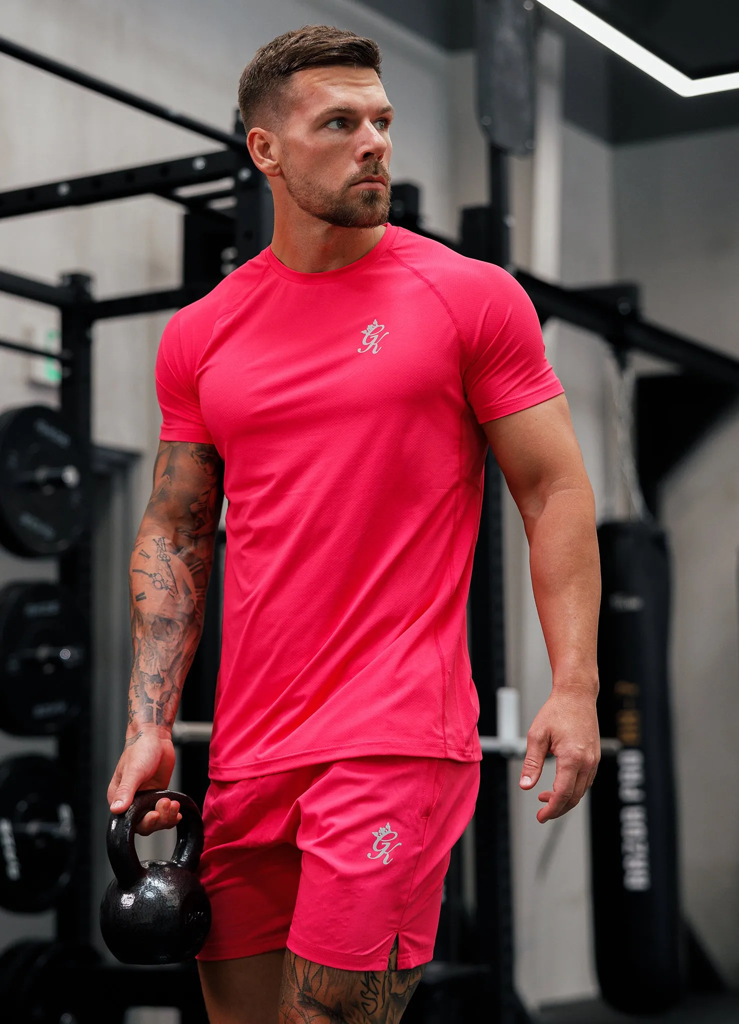 Gym King Energy Tee - Pink