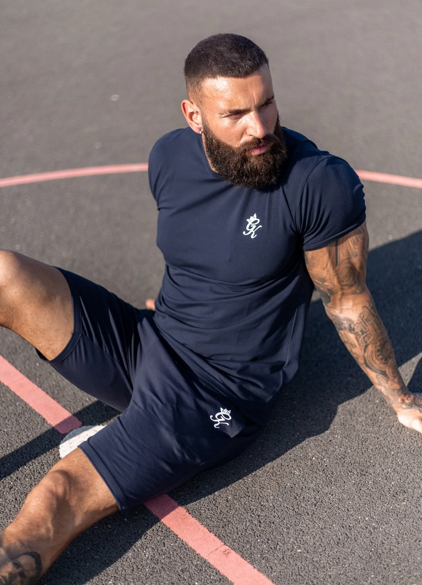 Gym King Origin T-Shirt - Navy