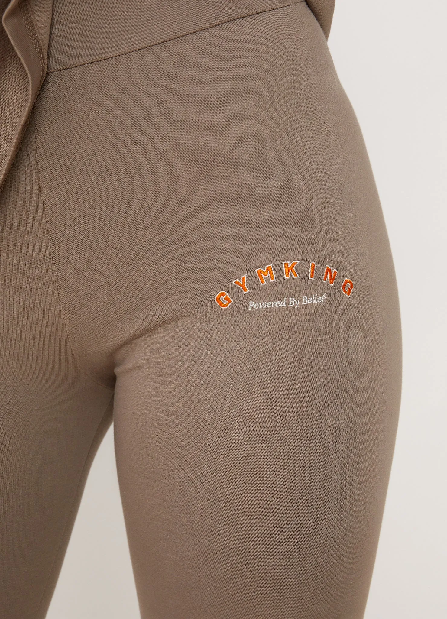 Gym King Spirit of Summer Jersey Legging - Mocha