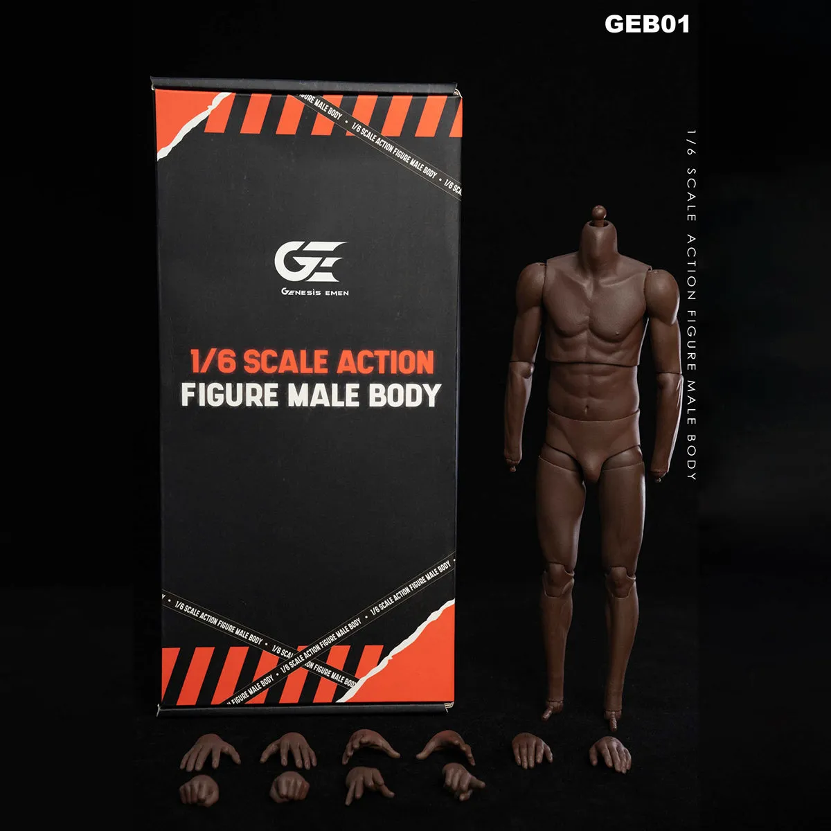 HiPlay Genesis Emen, EB Original NBA Basketball Star Plain Male Body - Michael Jordan, Figure Body