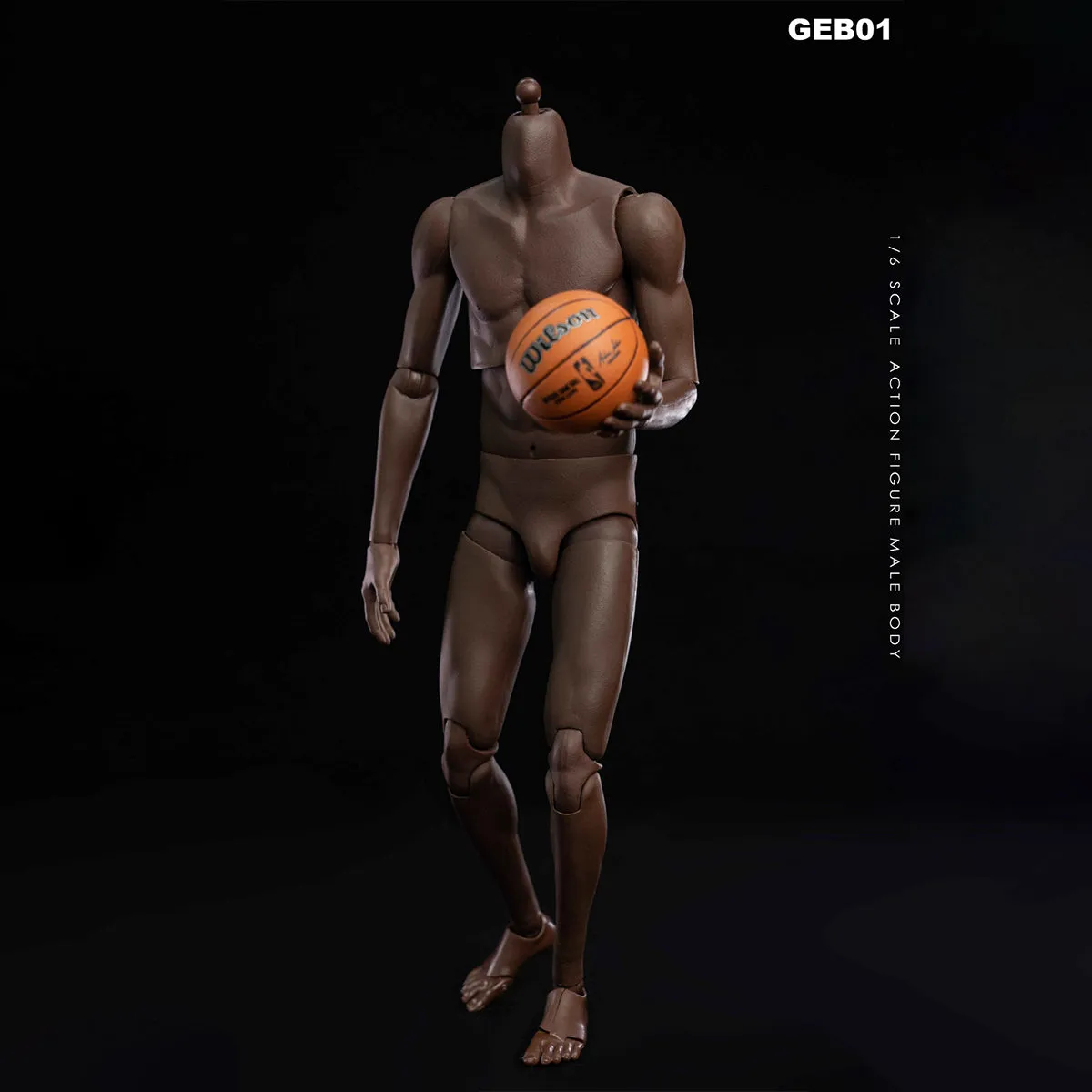 HiPlay Genesis Emen, EB Original NBA Basketball Star Plain Male Body - Michael Jordan, Figure Body